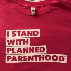 Los Angeles Apparel Tops - Planned Parenthood Pink T-Shirt Los Angeles Apparel Tops - Planned Parenthood Pink T-Shirt